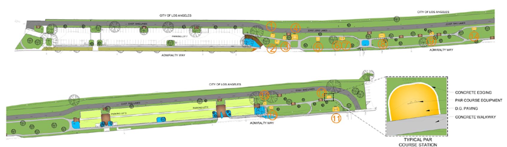 Burke Park Improvement Project plan
