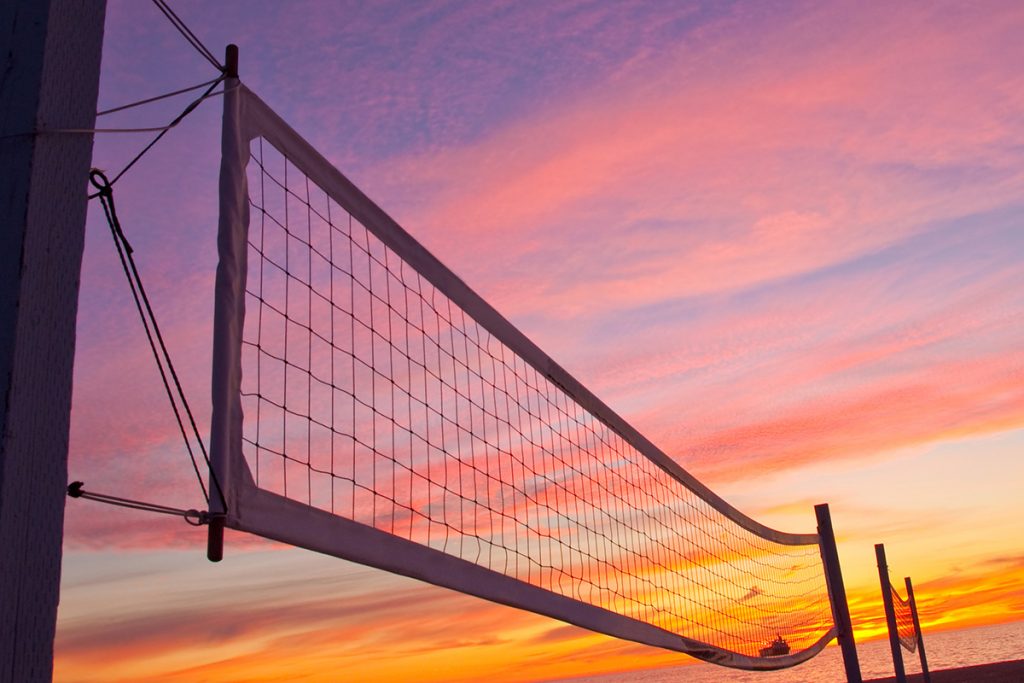 La County Beaches Volleyball Courts Beaches Harbors