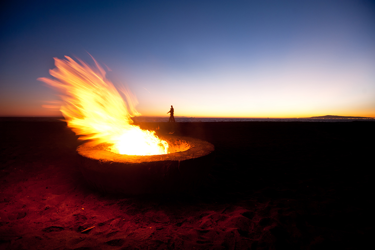 Dockweiler Beach Fire Pits Beaches Harbors