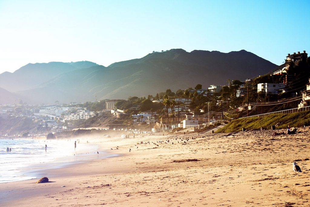 Beach in Los Angeles County