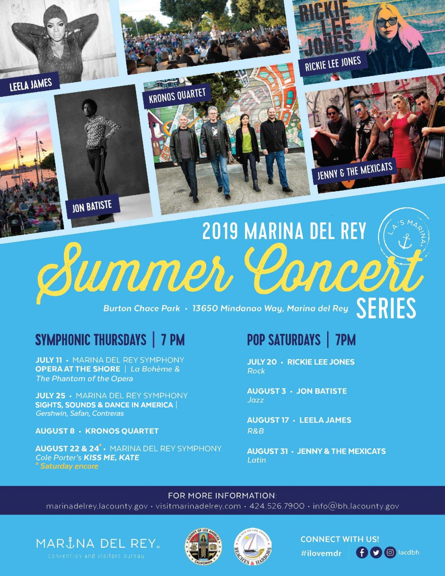 Summer Concerts Beaches & Harbors
