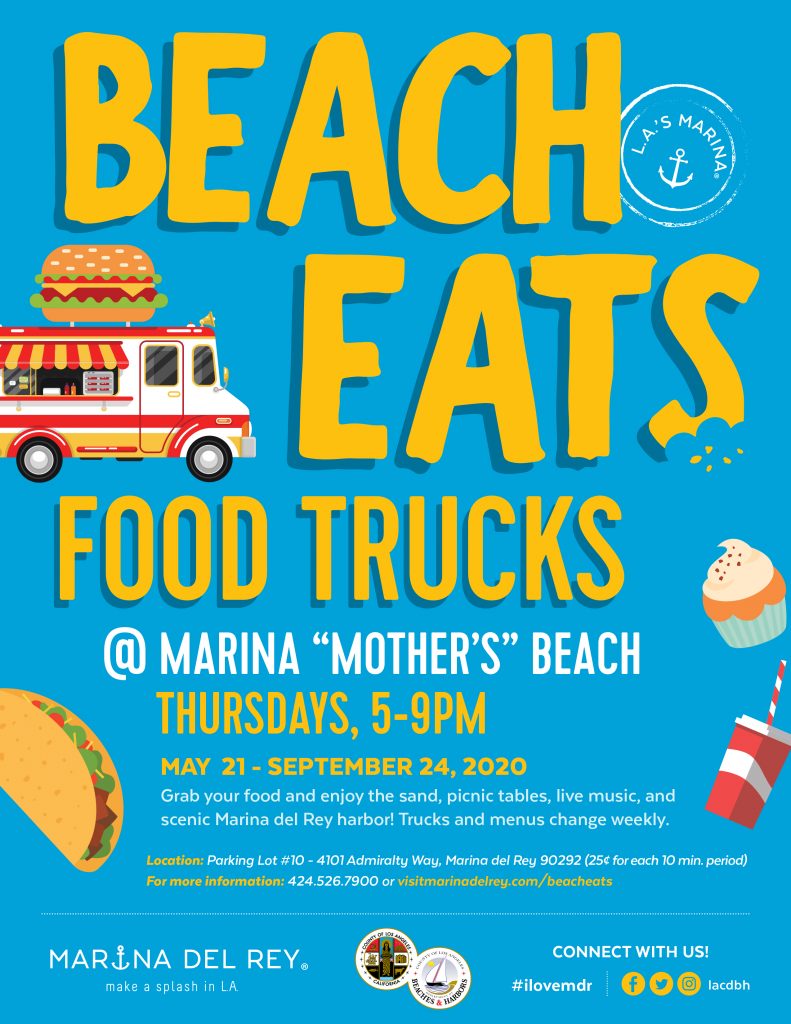 2020 Beach Eats Flyer – Beaches & Harbors