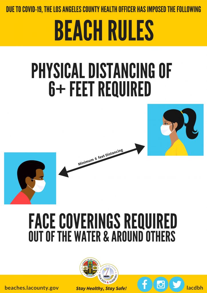 Remember to wear a face covering and practice 6 feet of physical distancing