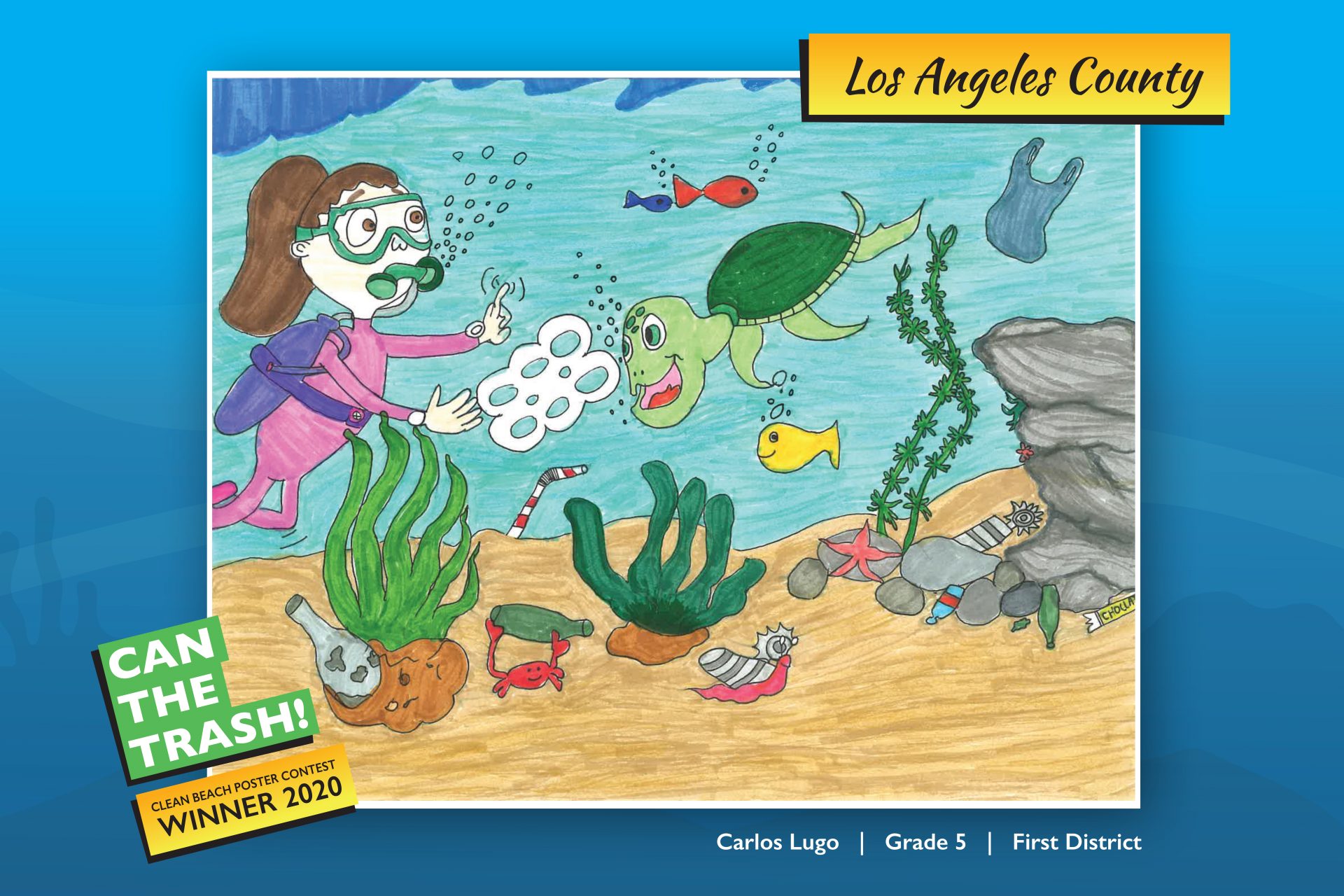 Clean Beach Poster Contest – Beaches & Harbors