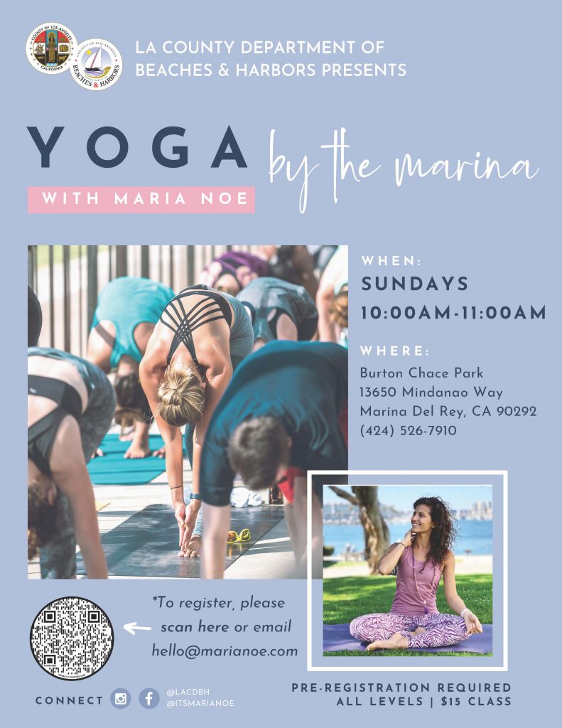 Yoga at Chace Park Flyer