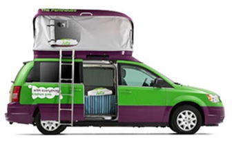 Rental camper van from JUCY