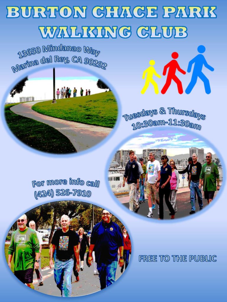 Chace Park Walking Club Flyer