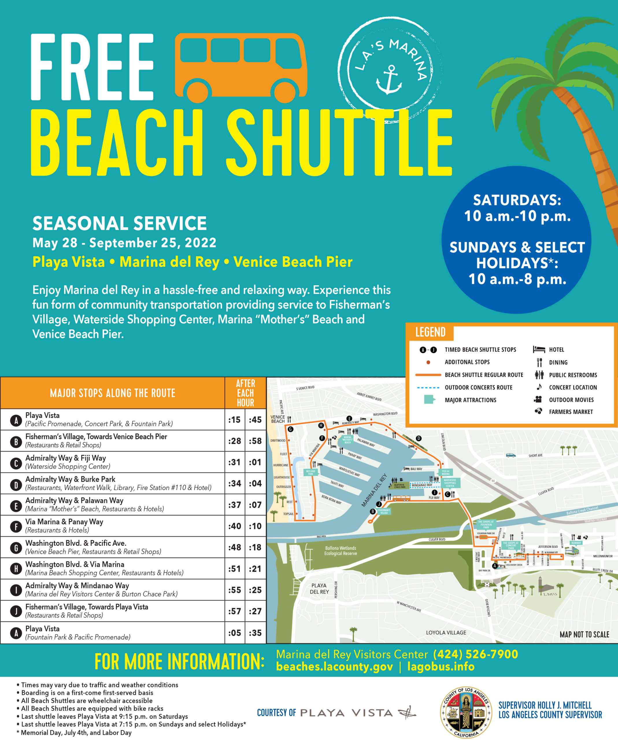 2022 Beach Shuttle – Beaches & Harbors