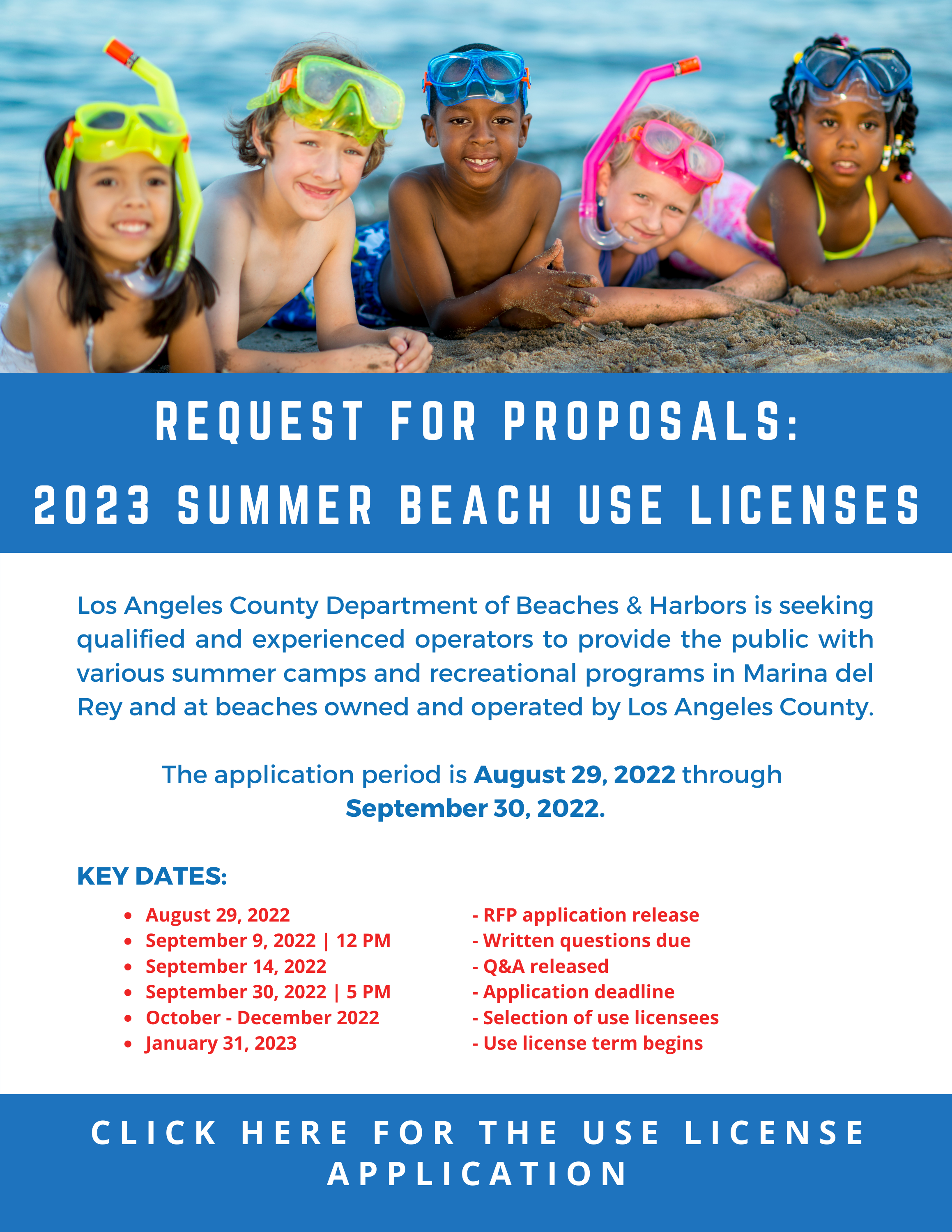 2023 Summer Use Licenses