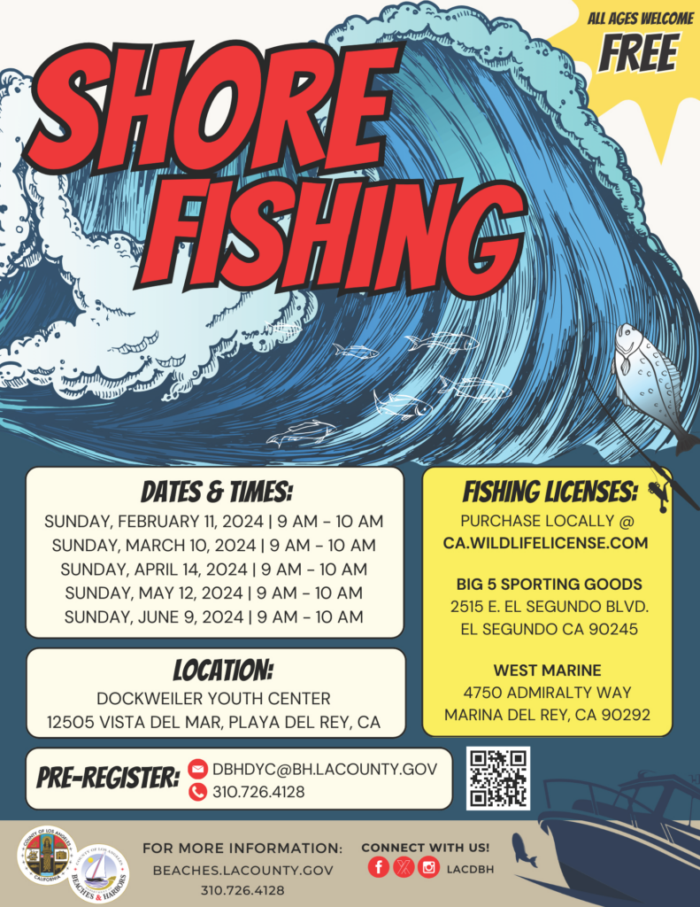 Shore Fishing Program Flyer