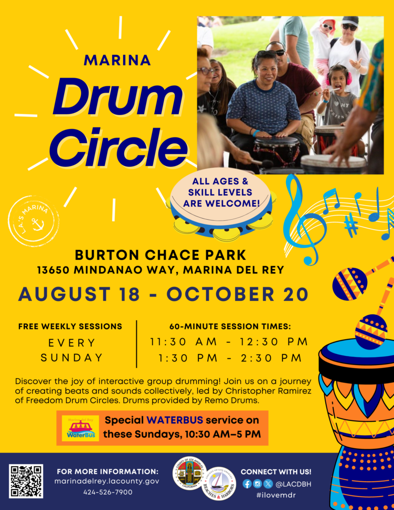 Marina Drum Circle – Beaches &amp; Harbors