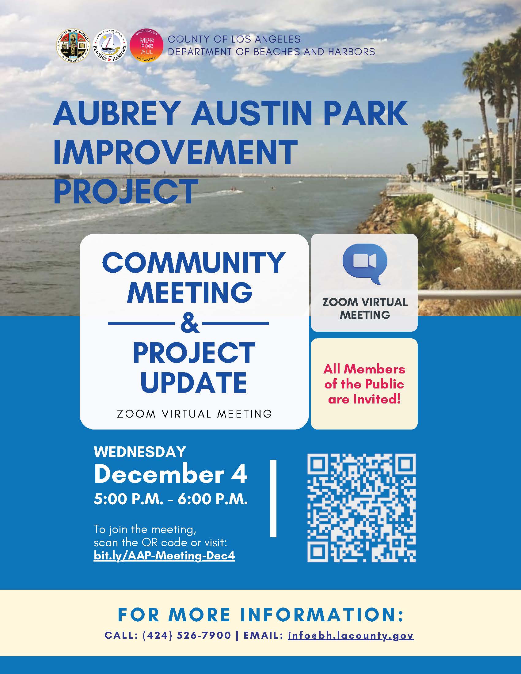 Aubrey Austin Park Community Meeting - 12/4/2024