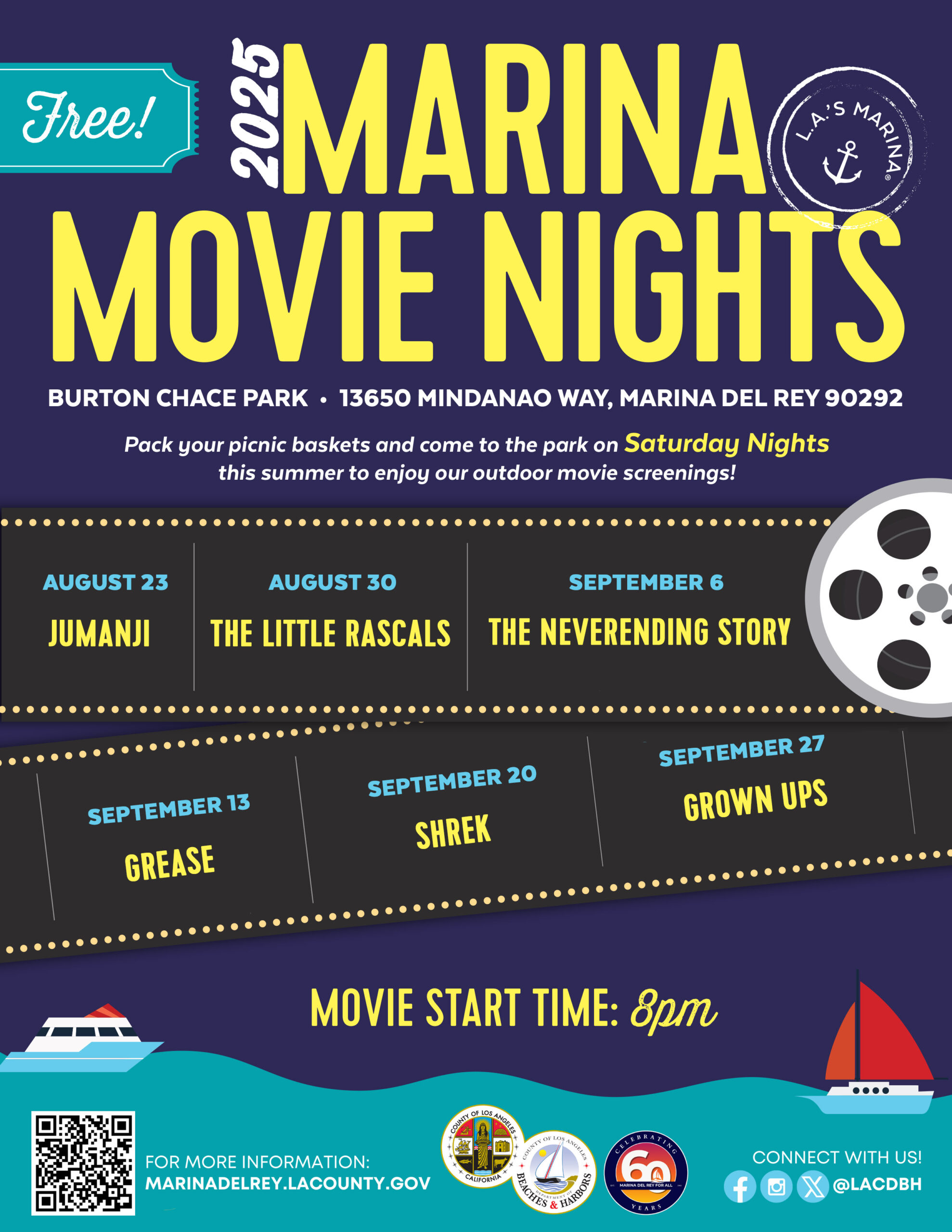 Marina Movie Nights Flyer