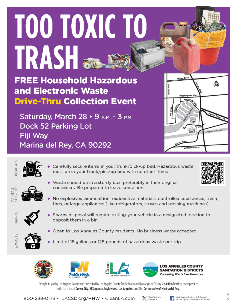 FREE Household Hazardous and Electronic Waste Drive-Thru Collection Event