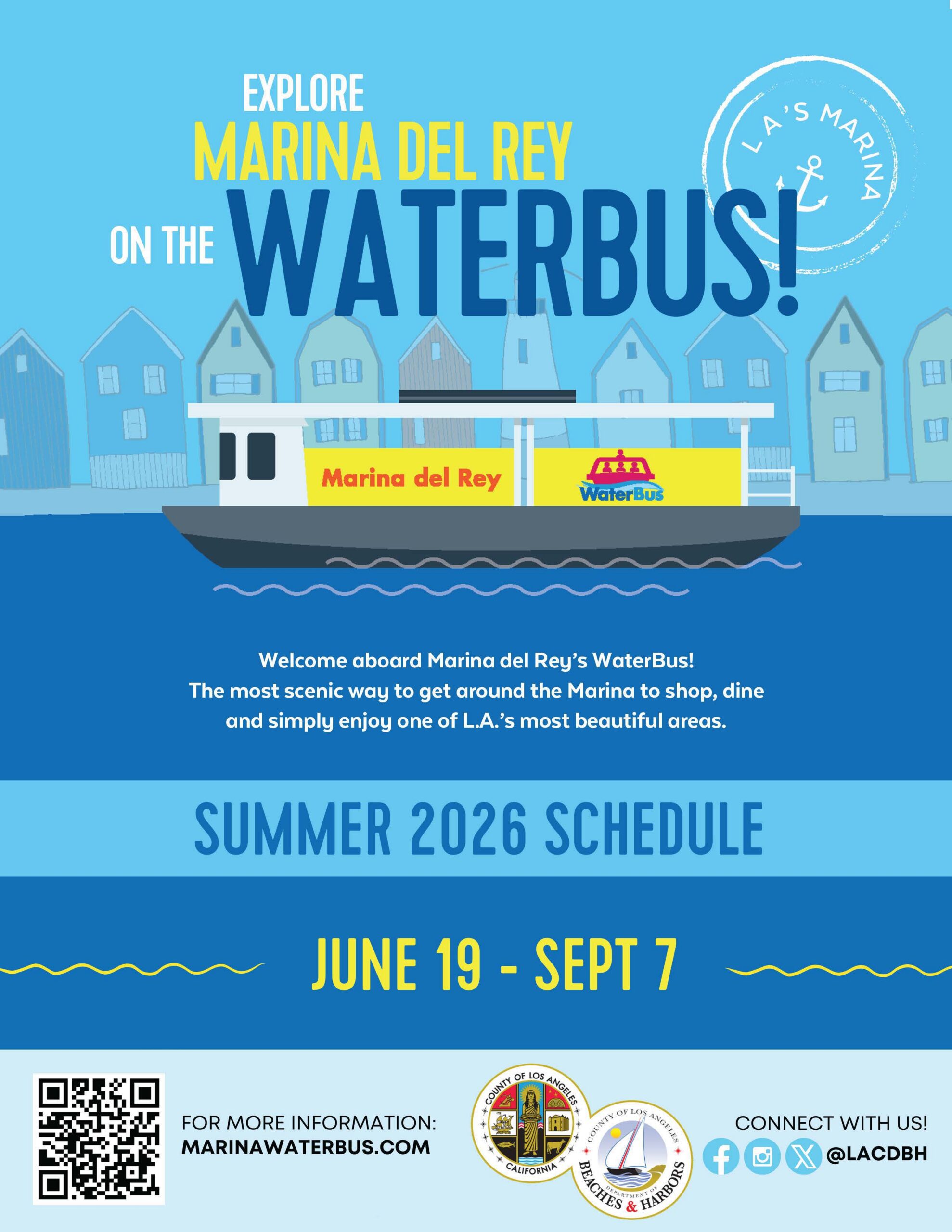 2026 WaterBus Flyer | June 19 - Sept 7