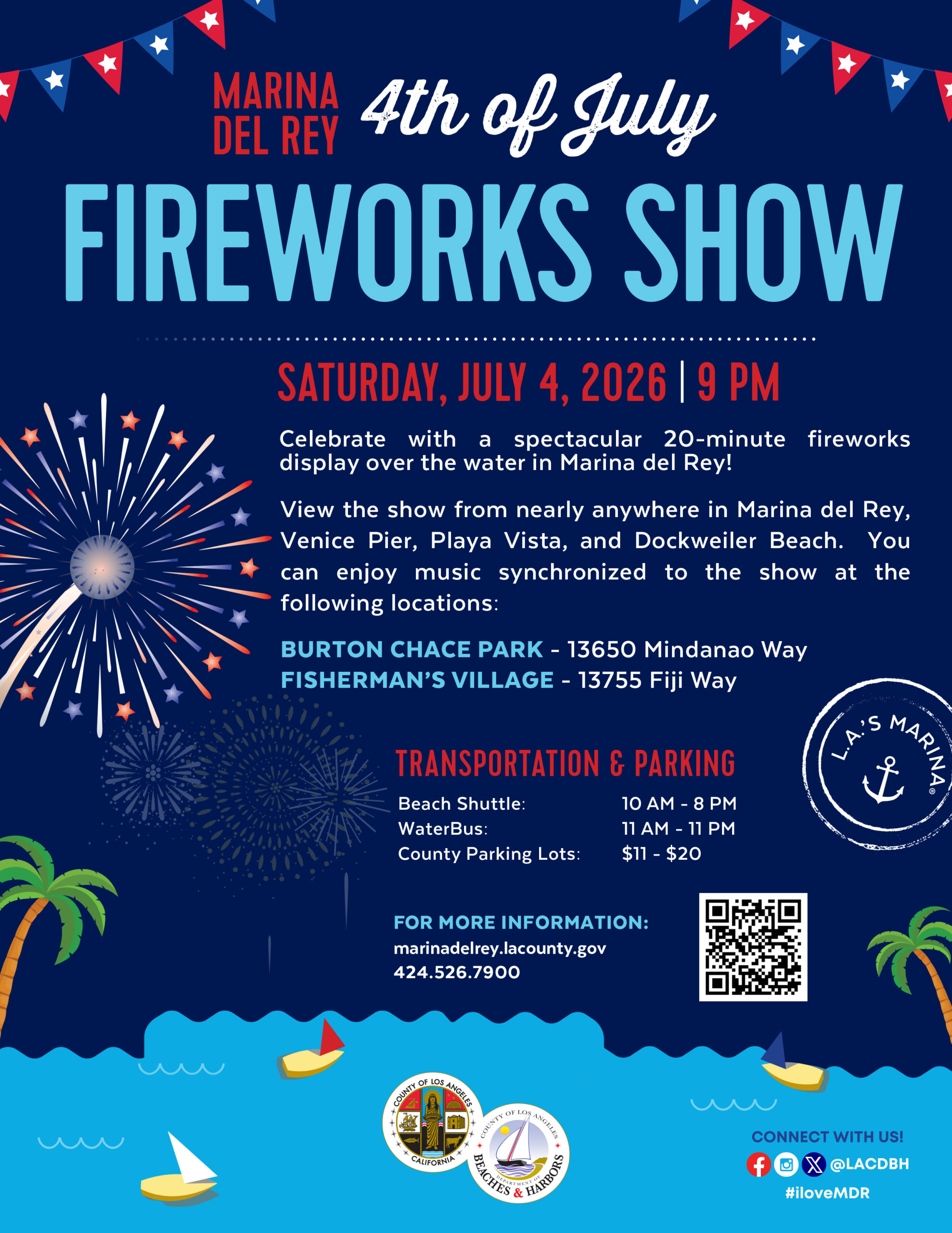 4th of July Event Flyer